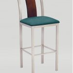 Jill Barstool with Wood Back and Upholstered Seat