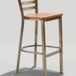 Melissa Anne Barstool with Wood Seat