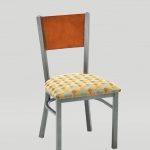 Metal Mama Melissa Chair with Wood Back