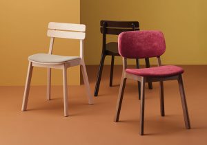 Brooke Chairs with Various Upholstery Options