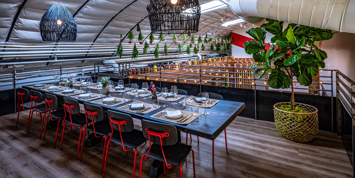 Harvest table with Reece Chairs.