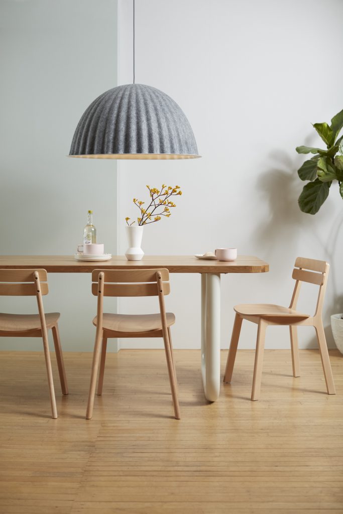 Frankie Communal Table with Brooke Chairs