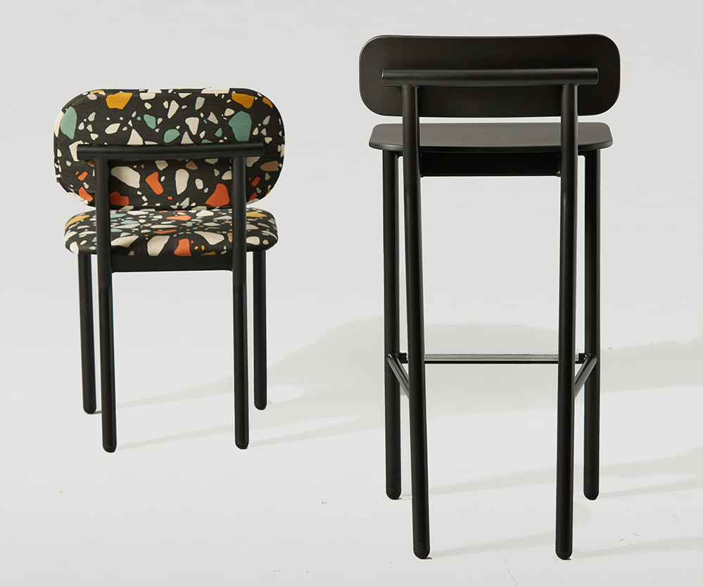 Modern Barstool Designed by Gridy for Grand Rapids Chair Company
