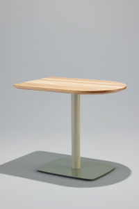 D Shaped Onesima Pedestal Table