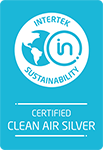 Intertek's Clean Air Silver Certification badge