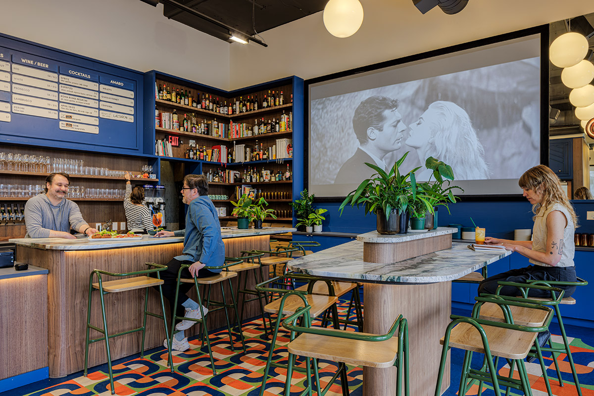 Roma Roma Pizza in Seattle, WA. Designed by Best Practice Architecture. 