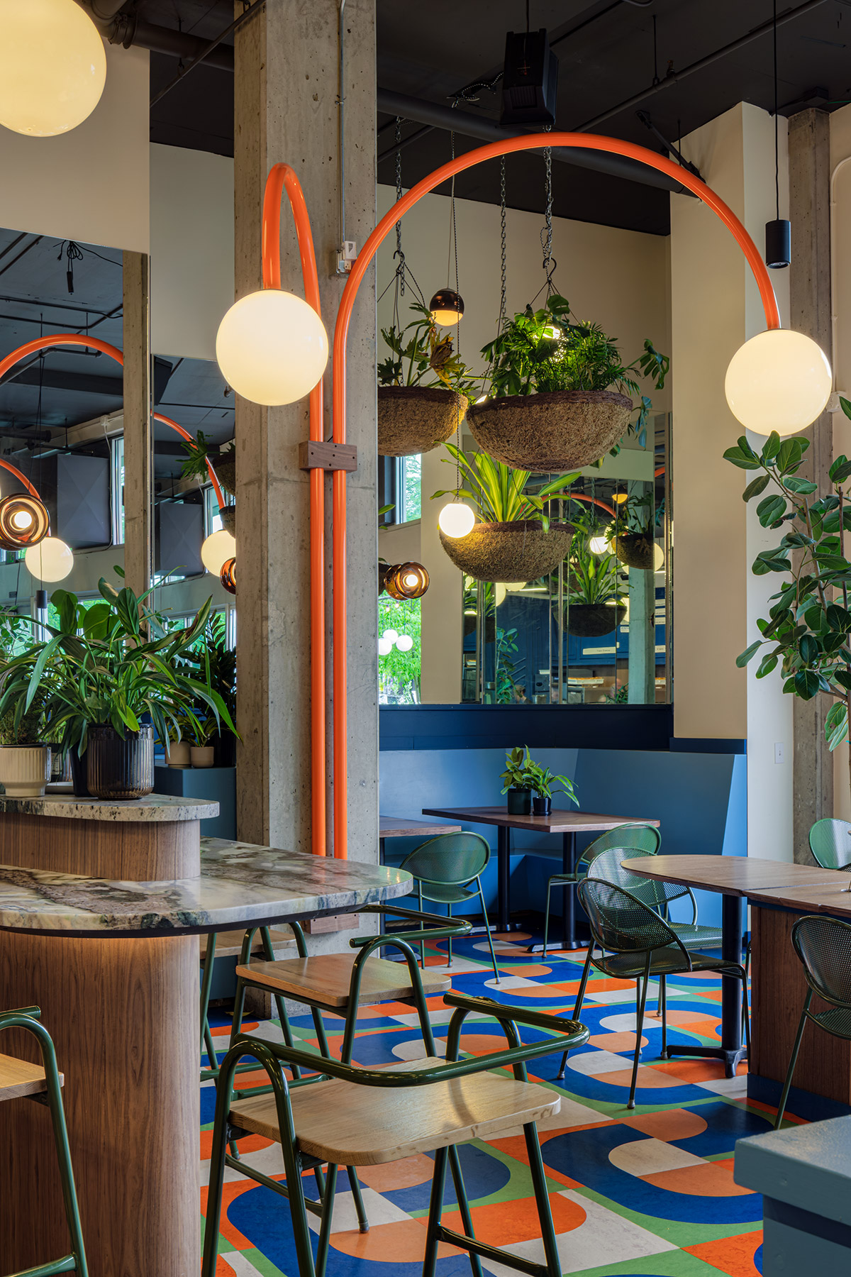 Roma Roma Pizza in Seattle, WA. Designed by Best Practice Architecture. 